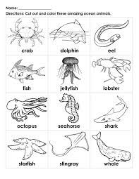 Pin By Ramona Cruz Peters Fab Every On Camp Fire Little Stars And Starflight Activities Sea Animals Preschool Animals Black And White Ocean Animals