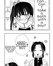 I'm not like to take a bath with my clothes on, mr rumson. Would You Like To Take A Bath With Me Kanao 2 Anime Demon Slayer Anime Dragon Slayer
