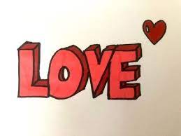 Тайная любовь в 37.5℃ продолжается. Diy Tekenen Hoe Teken Je Love In 3d How To Draw Love In 3d Youtube