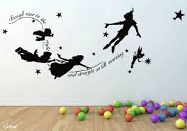 Make sure you've read our simple tips. Home Garden Wall Decal Sticker Quote Vinyl Second Star To The Right Peter Pan Nursery K12 Home Decor