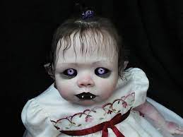 Ooak Horror Goth Art Doll Vampire Baby Creepy Baby Dolls Scary Baby Dolls Scary Dolls