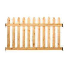 Outdoor Essentials Wood Fence Panels Wood Fencing The Home Depot