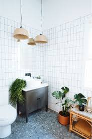 Diy Basket Pendant Lights An Ikea Hack Collective Gen Vintage Bathroom Decor Bathroom Pendant Retro Bathrooms