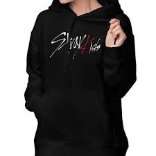 Stray kids (i am who) hallyumi 53 7 stray kids minatema 58 0. Stray Kids Hoodie Stray Kids Logo Hoodies Xl Street Wear Hoodies Women Gray Sweet Cotton Long Sleeve Graphic Pullover Hoodie Set 1 K Wave On Carousell