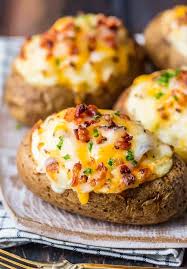 Twice Baked Potatoes Best Twice Baked Potatoes Recipe For Twice Baked Potatoes Baked Potato Recipes