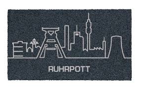 Kokos Fussmatte Ruhrpott Ruhr Fussmatte Ruhrgebiet