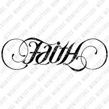 Faith hope love tattoos designs: Faith Hope Ambigram Tattoo Instant Download Design Stencil Style Wow Tattoos