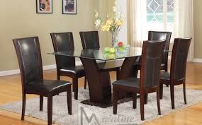 Enclave Espresso Table 4 Chairs 22100 22135 Mainline Inc Dining Room Sets Dining Room Sets Dining Table Design Rectangular Dining Set