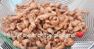 Kulit ayam goreng yang renyah dan kriuk sering sekali dicari sebagai kudapan saat bersantai. 869 Resep Kulit Ayam Crispy Kriuk Enak Dan Sederhana Ala Rumahan Cookpad