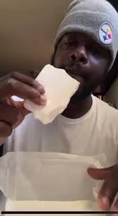 Cornstarch ASMR Eating in Bed by AJ Jasper