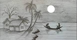 Inilah gambar pensil keren yang realistik. Menakjubkan 30 Lukisan Pemandangan Pakai Pensil 12 Contoh Lukisan Pemandangan Alam Paling Indah Den Lukisan Pemandangan Kota Menggambar Pohon Gambar Lanskap