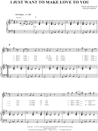 The Rolling Stones I Just Want To Make Love To You Sheet Music In G Major Download Print Sku Mn0046445 A d aall i want to do is bake your bread. musicnotes