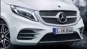 2020 Mercedes V Class Facelift Amg Line New Diamond Radiator Grille Youtube