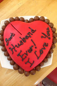 Birthday Cake Ideas For Husband And Wife My Husbands Valentines Cake Cake For Husband Valentine Cake Husband Valentine