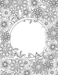 5 out of 5 stars. Back To School Binder Cover Adult Coloring Pages Diy Wall Art Flower Coloring Pages School Binder Covers Coloring Pages