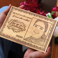 Nothing shows that thought and care went into a gift more than one that is personalized. Personalized Gift Wooden Gift Gift Card From Wood Engraved Text Happy Birthday Gift Card Happy Birthday Gift Gift Gift Card Paper Paper Party Supplies