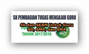 Check spelling or type a new query. Download Sk Dan Skbm Pembagian Tugas Mengajar Terbaru Untuk Guru Sd Smp Sma 2017 2018 Arsip Guru Trampil