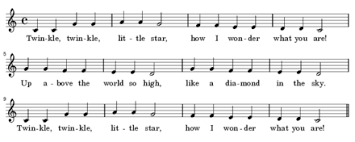 Like a diamond in the sky. Twinkle Twinkle Little Star Wikiwand