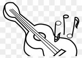 Acoustic guitars rely on a soundboard to convert and amplify the energy of vibrating strings. Acoustic Guitar Coloring Pages Printable Best Free Guitar Clipart Black And White Free Transparent Png Clipart Images Download