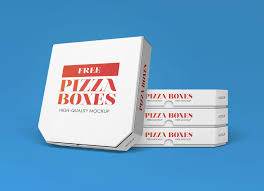 Free White Pizza Box Packaging Mockup Psd Packaging Mockup Free Packaging Mockup Box Packaging