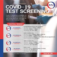 Last meal would be at 10pm on the previous day. 15 Hospitals In Kl Pj With Drive Thru Covid 19 Swab Tests Klook Travel Blog