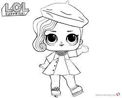 Big sister coloring page source : Lol Surprise Lil Sisters Coloring Pages Coloring And Drawing