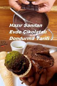 hazir sanilan evde cikolatali dondurma tarifi donmus tatlilar tatli tarifleri tatli