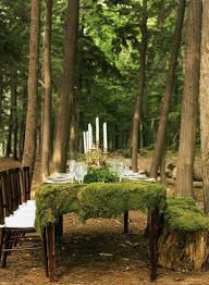 Enchanted Woodland Table Decor Place Settings With Natural Etsy In 2020 Woodland Wedding Forest Wedding Wedding Table