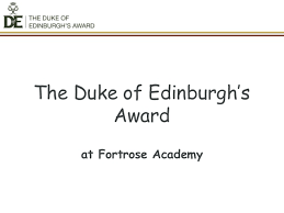 The duke of edinburgh prize is a prestigious award of british descent, which is presented to young people from 14 to 24 years of age for active social work and the manifestation of extraordinary abilities. Bronze Duke Of Edinburgh Award