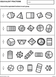 Equivalent Fraction Worksheet Worksheet Fun And Printable