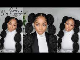 Quick Cheap Stylish Two Ponytails 5 Style Using Only 1 Pack Of Marley Hair Sharronrenee Youtube Marley Hair Baddie Hairstyles Two Ponytail Hairstyles