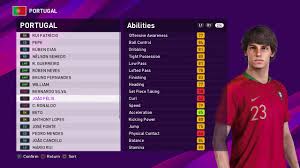 Seleções de portugal, oeiras (oeiras, portugal). Pes 2020 Portugal Classificacao Jogadores Youtube