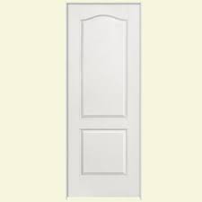 Masonite 36 In X 80 In Textured 2 Panel Arch Top Hollow Core Primed Composite Single Prehung Inte Prehung Interior Doors Doors Interior Arched Interior Doors