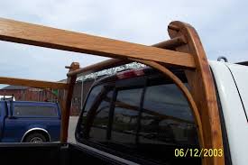 Show us your homemade truck racks. Wooden Truck Rack Wooden Truck Kayak Storage Canoe Rack
