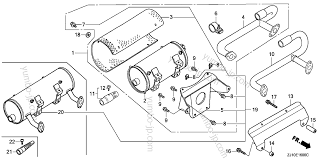 They can be customized to meet. Yumbo Spare Parts Catalog For Dvigatelya Honda Gx620 Qdf Muffler 1