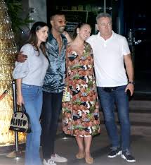 Krunal, who was leading baroda in the syed mushtaq ali trophy, has left the. Photos Hardik Pandya Meets Fiancee Natasa Stankovic S Parents For The First Time