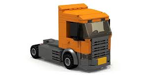This truck is mini scale, you can't fit minifigures inside. Lego City Scania Truck Instructions Video Dailymotion