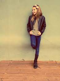 Leather Jacket Combat Boots Skinny Jeans Fashion Skinny Jeans Combat Boots