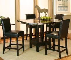 Get it as soon as fri, may 14. 5 Piece Counter Height Kitchen Dining Table Set Black Pub Set Stools Wood Room Dining Sets Home Garden Worldenergy Ae