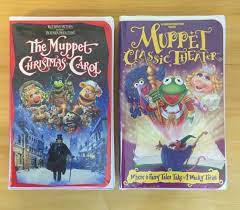Vintage Vhs The Muppets Set Of 2 The Muppets Christmas Carol Etsy Muppet Christmas Carol Muppets Walt Disney Pictures