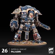 40 Years of Warhammer – The Imperial Knight Paladin Sallies Forth -  Warhammer Community