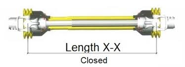 Power Ratings And Dimensions Pto Shaft Technical