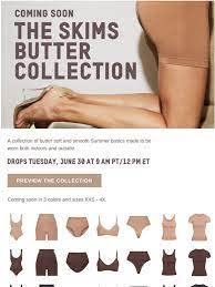 Skims The Skims Butter Collection Is Coming Soon Milled