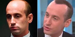 alpha male using hair spray