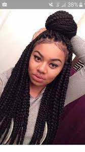 Big Jumbo Braids For Back To School Cabelo Com Tranca Tranca Jumbo Inspiracao Cabelo