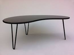 Coordinating pieces from the scandinavian inspired oslo collection by convenience concepts are also available, each sold separately. Black Mid Century Modern Coffee Table Kidney Bean Shaped Etsy Coffee Table Mid Century Modern Coffee Table Black Coffee Tables