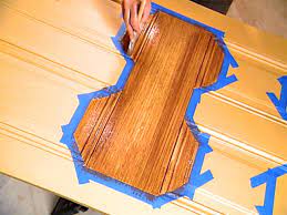 Faux painting or faux finishing are terms used to describe decorative paint finishes that replicate the appearance of materials such as marble, wood or stone. Decorative Paint Technique Woodgraining Instructions How Tos Diy