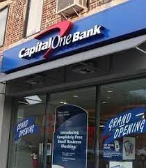 The first one is located at 333 fayetteviile st. Capital One Credit Cards