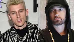 (nelson) and marshall bruce mathers, jr., who were in a band together, daddy warbucks. Mgk Fans Mock Eminem As Cleveland Rapper Celebrates Latest Achievement