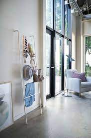 Yamazaki home tosca kitchen rack, white. Yamazaki Home Official Site Grid Panel Leaning Ladder Steel Yamazaki Home